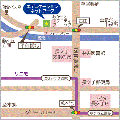 �G�f���P�[�V�����l�b�g���[�N�n�}